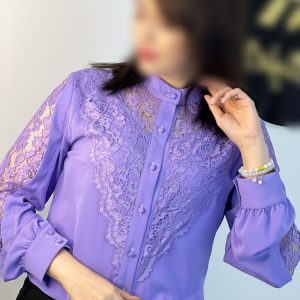 شومیز مجلسی با خرجکار دانتل