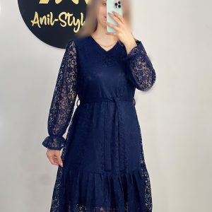 پیراهن گیپور یقه هفت