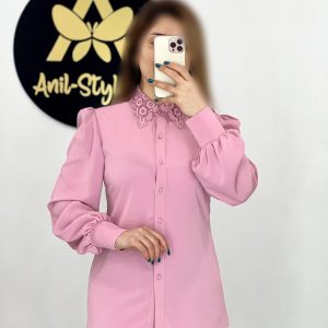 شومیز مجلسی یقه گیپور