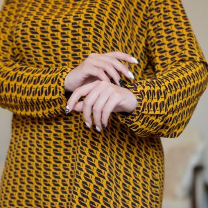 شومیز یقه هفت تو هفت سایز بزرگ