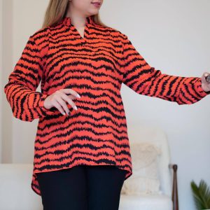 شومیز یقه هفت تو هفت