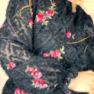 شومیز کرواتی گل رز برجسته