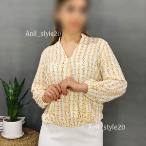 شومیز چپ و راستی طرح زنجیری