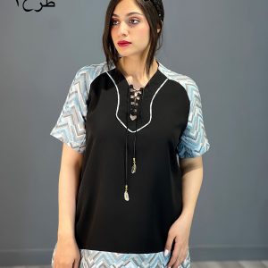 شومیز با خرجکار ژاکارد