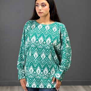 شومیز کیمونو طرح دار