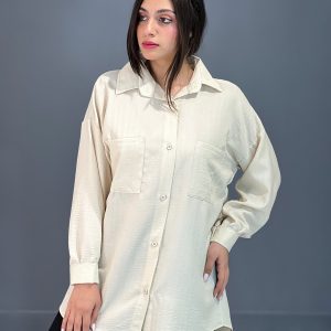 تونیک جلو دکمه شانتون