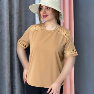 شومیز مجلسی گیپور دار