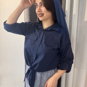 شومیز گره ای و دامن
